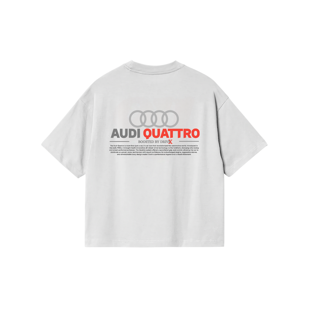 DRIVEX AUDI QUATTRO TEE - WHITE