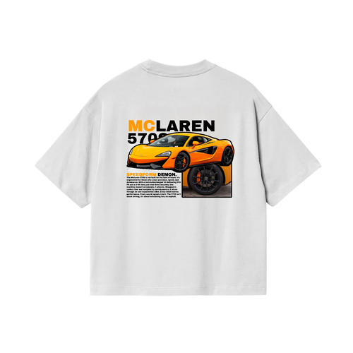 DRIVEX MCLAREN 570S TEE - WHITE